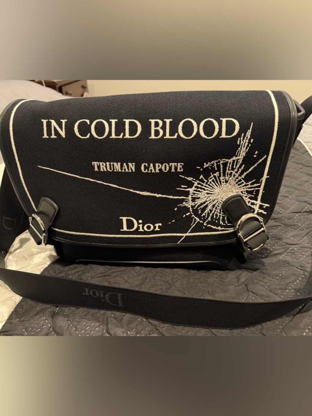 Dior Medium Jett Messenger bag with flap